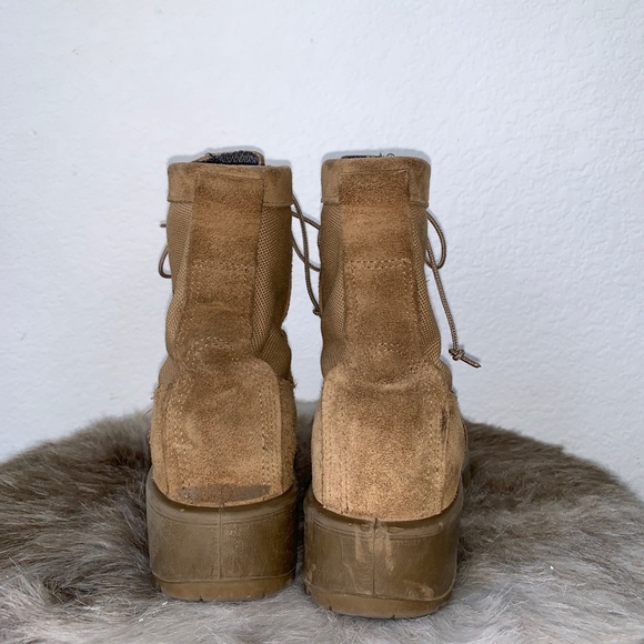 ALTAMA Cold Weather Army Combat BOOTS Mens Size 5R Coyote Brown - Picture 4 of 11